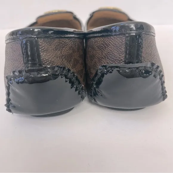 Michael Kors Lillie Logo Moccasin Flats 6.5