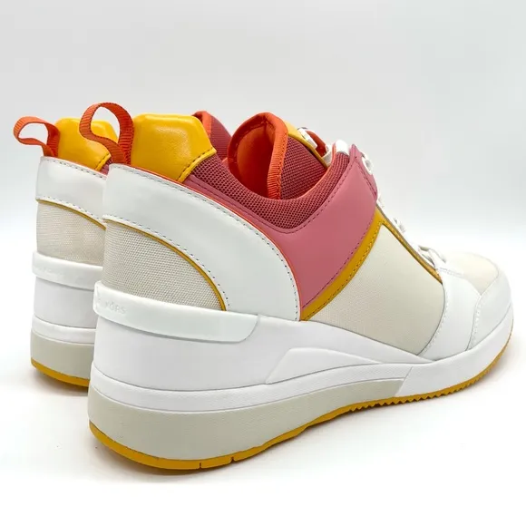 Michael Kors MK Georgie Wedge Platfrom Trainers