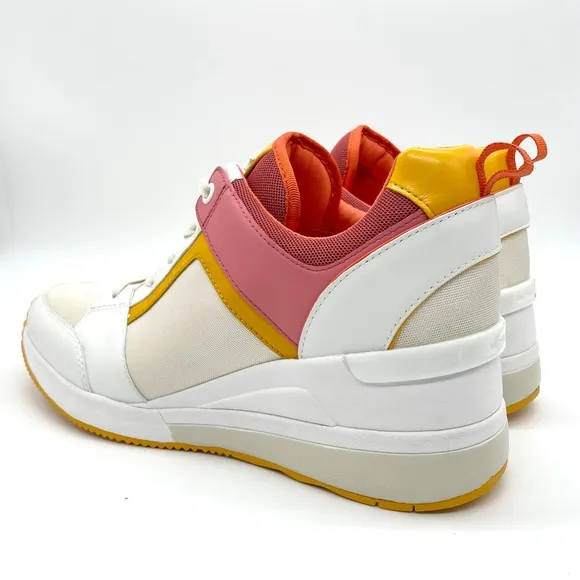Michael Kors MK Georgie Wedge Platfrom Trainers