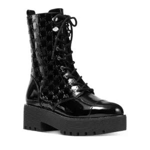 MICHAEL KORS Patent Leather Combat Boots