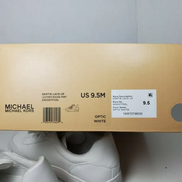 Michael Kors women sneakers Gertie Leather Low Top