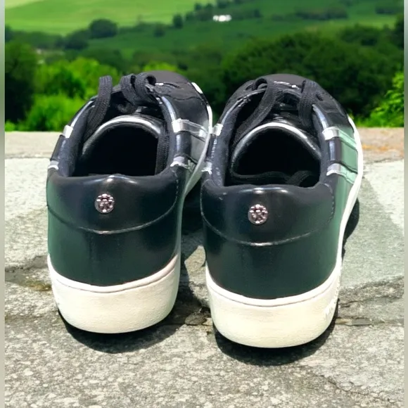 Michael Kors Women’s Black/Silver Sneakers Size 11.