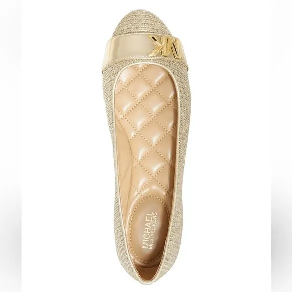 Michael Kors Women's Jilly Round Toe Ballet Flats Size 8
