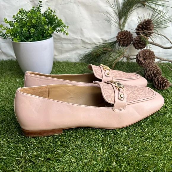 Michael KorsWomen's Farrah Slip-On Loafer Flats in blush size 9.5
