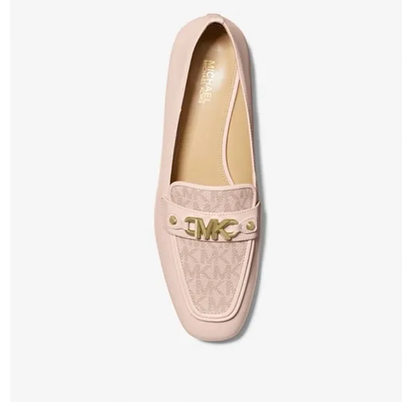 Michael KorsWomen's Farrah Slip-On Loafer Flats in blush size 9.5