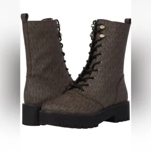 MICHAEL MICHAEL KORS Bryce Combat Boots Sz 9.5M