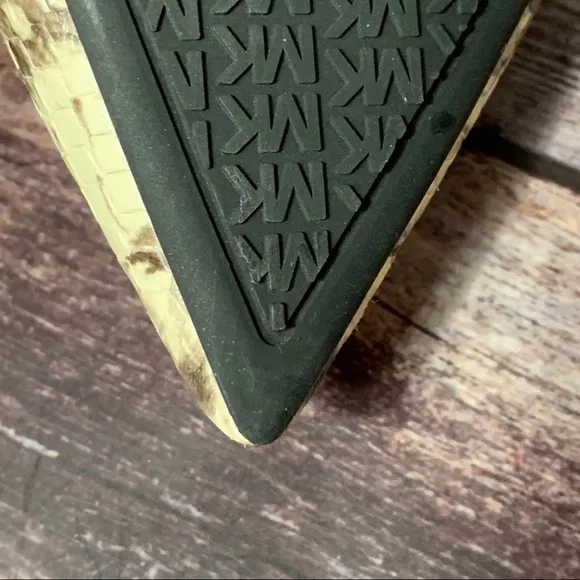 Michael Michael Kors ~ Mila D’Orsay Snake Print Flat