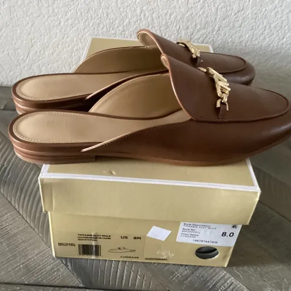MICHAEL MICHAEL KORS Tiffanie Slip-On Loafer Mule Flats