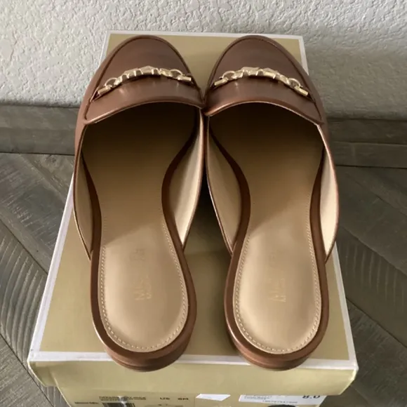 MICHAEL MICHAEL KORS Tiffanie Slip-On Loafer Mule Flats