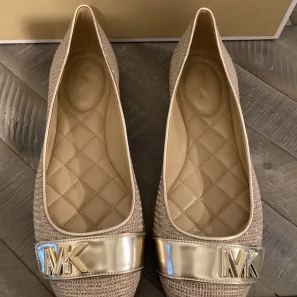 MICHAEL MICHAEL KORS Women's Jilly Round Toe Ballet Flats