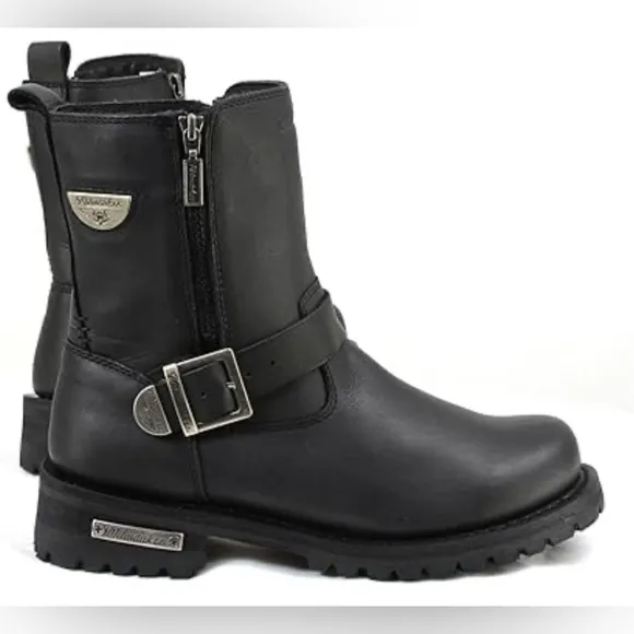 Milwaukee Motorcycle Company Afterburner Boots Black Size 9
