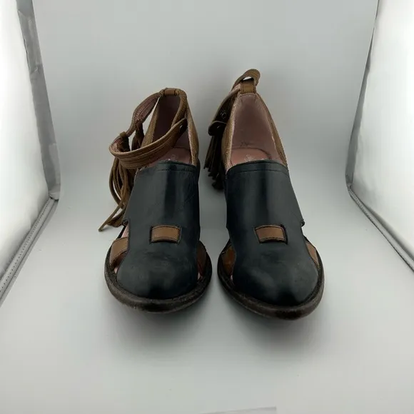 Miss Macie Mercy Me Leather Booties‎ Sandals Women’s Sz 8.5 NWT
