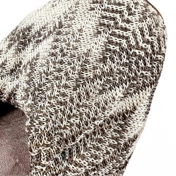 Missoni Neutral Zig-Zag Print Flat, Size 9