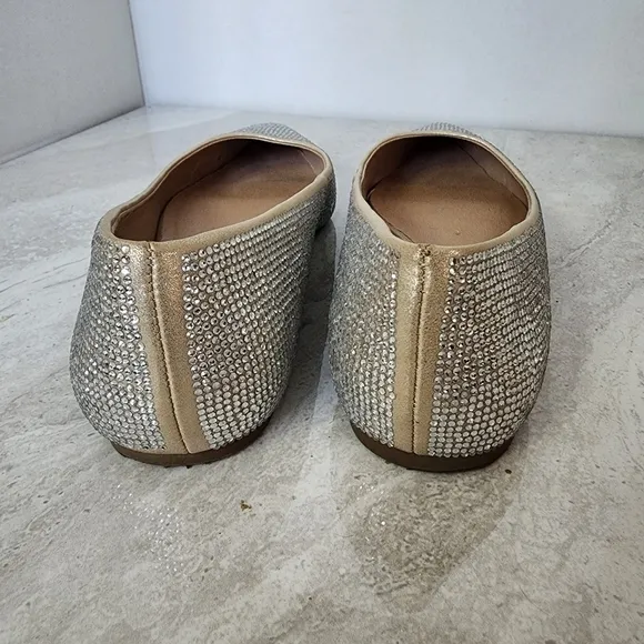Mix No. 6 Crystal Flats 8 Pointed Toe