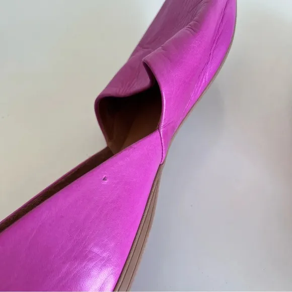 Miz Mooz Kimmy Premium Leather Almond Toe Flats