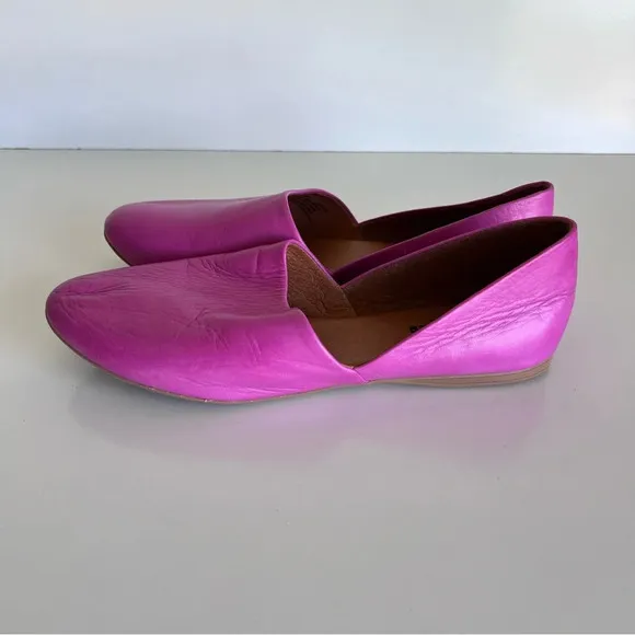 Miz Mooz Kimmy Premium Leather Almond Toe Flats