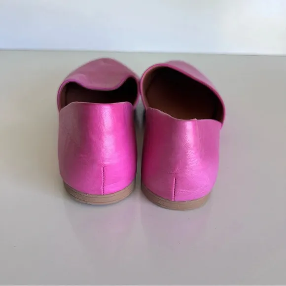 Miz Mooz Kimmy Premium Leather Almond Toe Flats