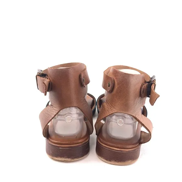 Miz Mooz Moore Leather Ankle Strap Sandals EUR 41
