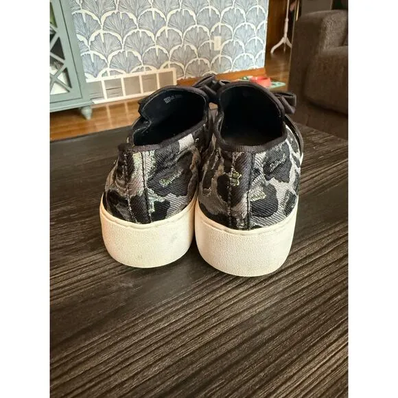MK Collection Sp. Ed. Metallic Animal Print Willa Platform Sneakers Sz. 36