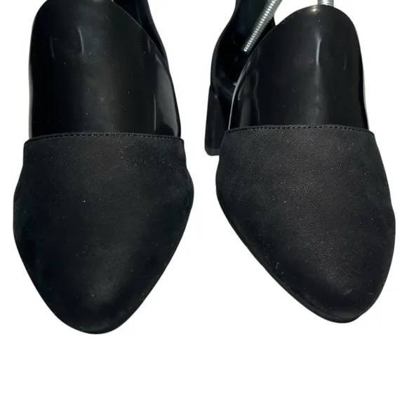 MNEW Eileen Fisher Dota Suede Ankle-Strap Pump Sz 8