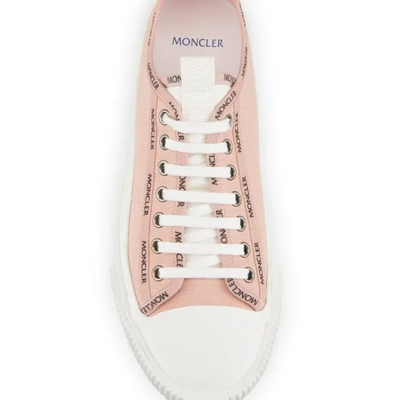 Moncler® Logo Canvas Low-Top Sneakers
