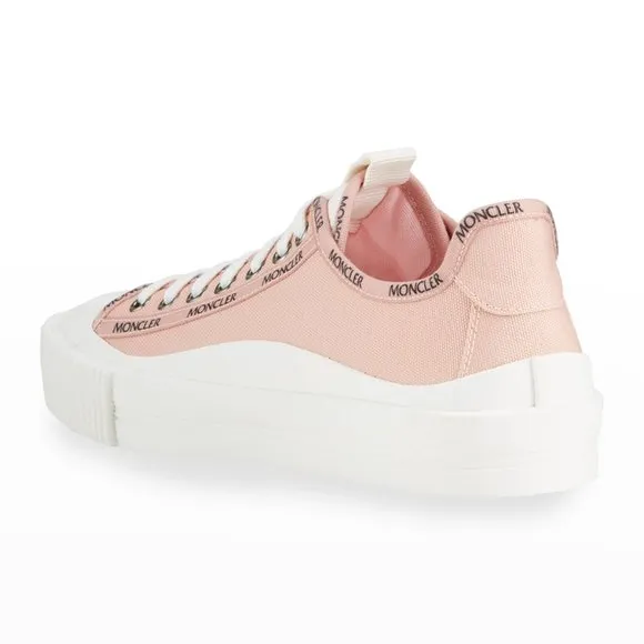 Moncler® Logo Canvas Low-Top Sneakers