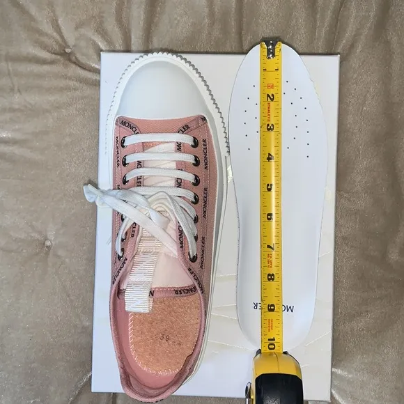 Moncler® Logo Canvas Low-Top Sneakers