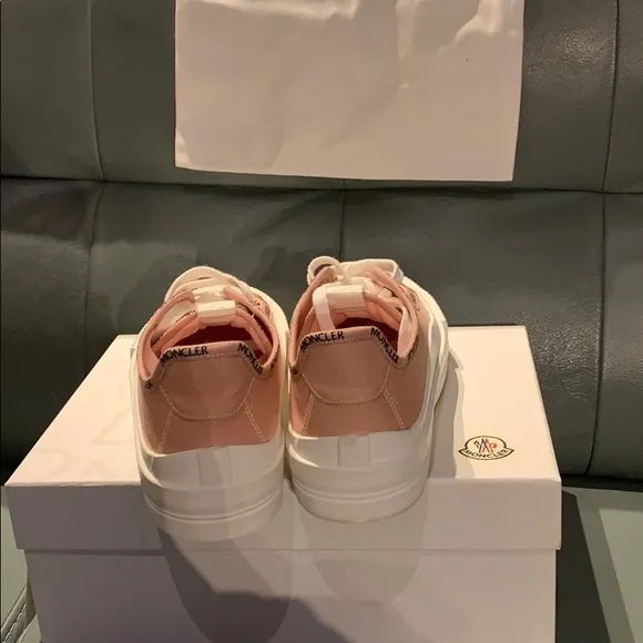 Moncler® Logo Canvas Low-Top Sneakers