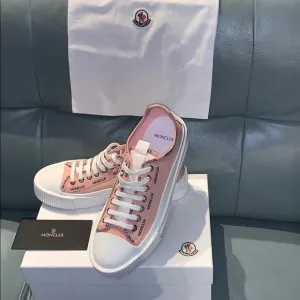 Moncler® Logo Canvas Low-Top Sneakers