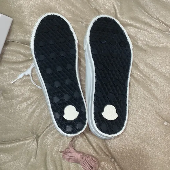 Moncler® Logo Canvas Low-Top Sneakers