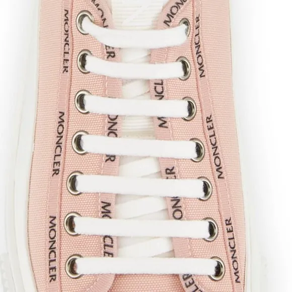 Moncler® Logo Canvas Low-Top Sneakers