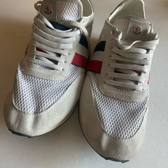 Moncler Sneakers with Retro-Inspired Design size 44 ( US11)