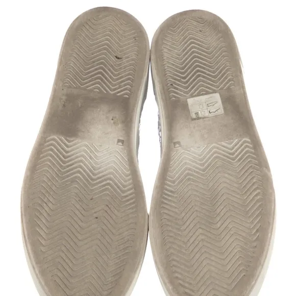 Moncler stunning slip on snakeskin and leather sneakers