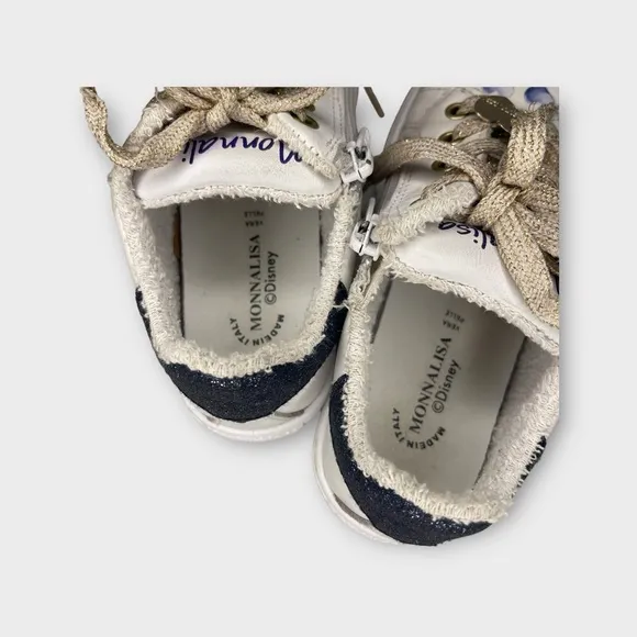 Monnalisa x Disney Bambi Low Top Leather Sneakers