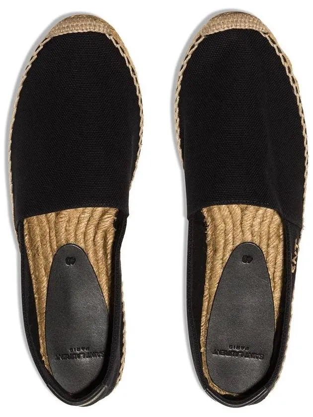 Monogram Black Espadrilles Saint Great savings Laurent Bundle deal Women's