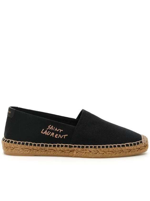 Monogram Logo Espadrilles Black High-discount Saint Laurent Invitation-only deal