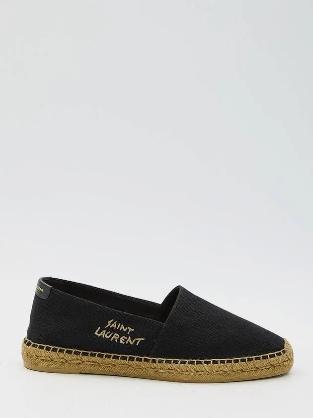Monogram Logo Espadrilles Black High-discount Saint Laurent Invitation-only deal
