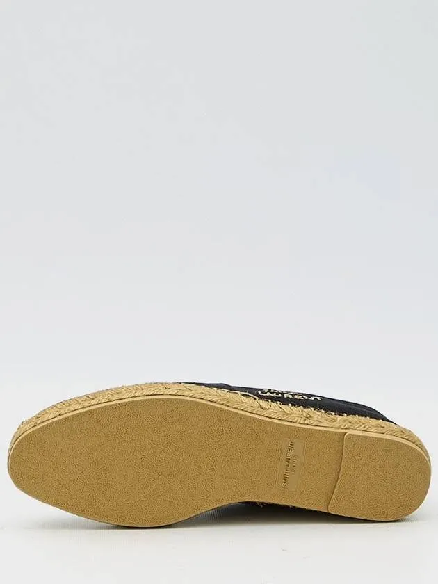 Monogram Logo Espadrilles Black High-discount Saint Laurent Invitation-only deal