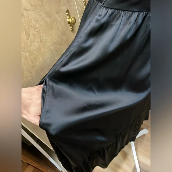 Moschino Long Crystal strap dress