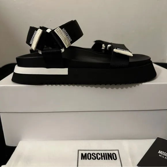 Moschino Strap Sandals
