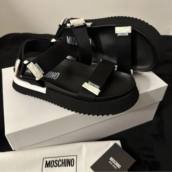 Moschino Strap Sandals