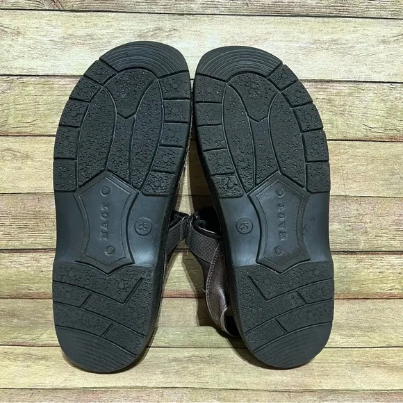 Naot Brown Leather Andes Strap Sandals