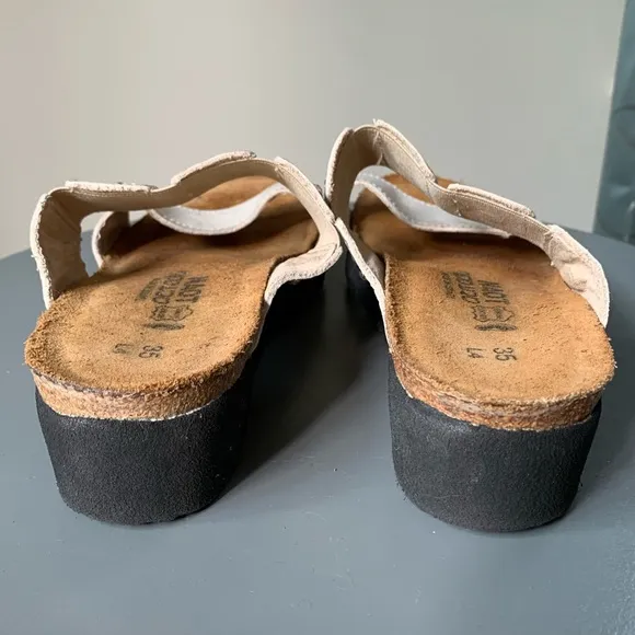 Naot Girls Sandals double strap with jewel accents