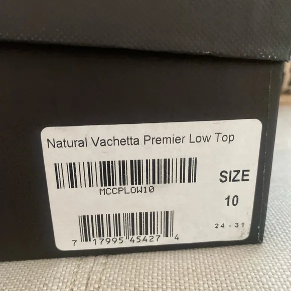 Natural Vachetta Premier Low Top Sneakers