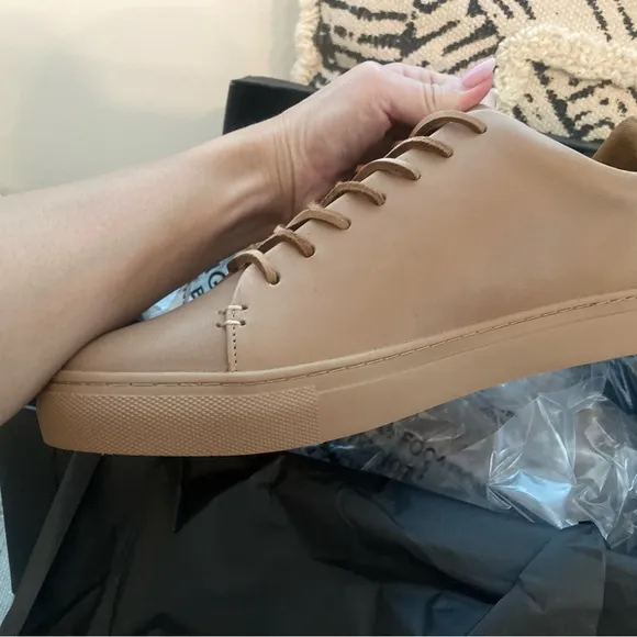 Natural Vachetta Premier Low Top Sneakers