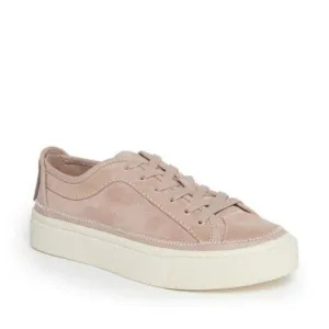 NEW AllSaints Bella Suede Low Top Sneakers Dirty Pink Size 8/38 NEW