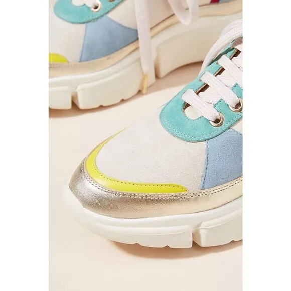New Anthropologie x Delpozo Platform Sneakers Size Eu40