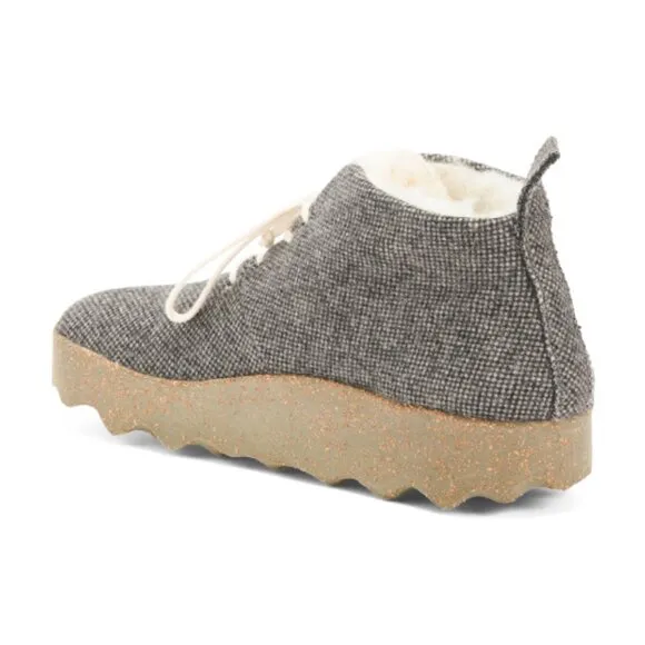 NEW ASPORTUGUESAS Made In Portugal Cake Boot Sneakers anthracite for women 663tn