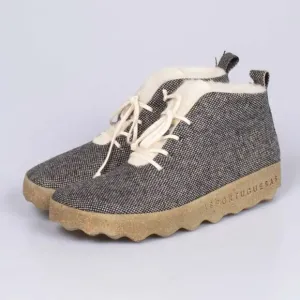NEW ASPORTUGUESAS Made In Portugal Cake Boot Sneakers anthracite for women 663tn