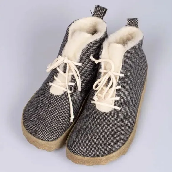 NEW ASPORTUGUESAS Made In Portugal Cake Boot Sneakers anthracite for women 663tn